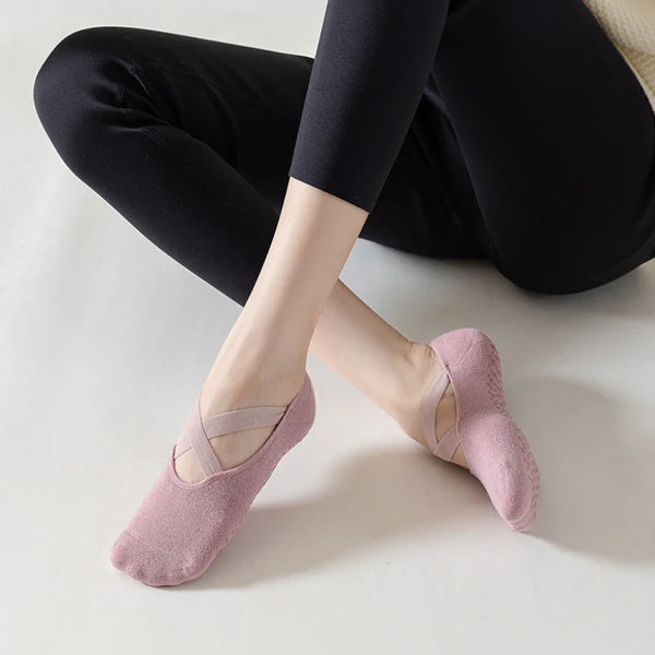 Pilates Grip Socks™ - Non-Slip Socks for Pilates, Yoga, and Barre Workouts